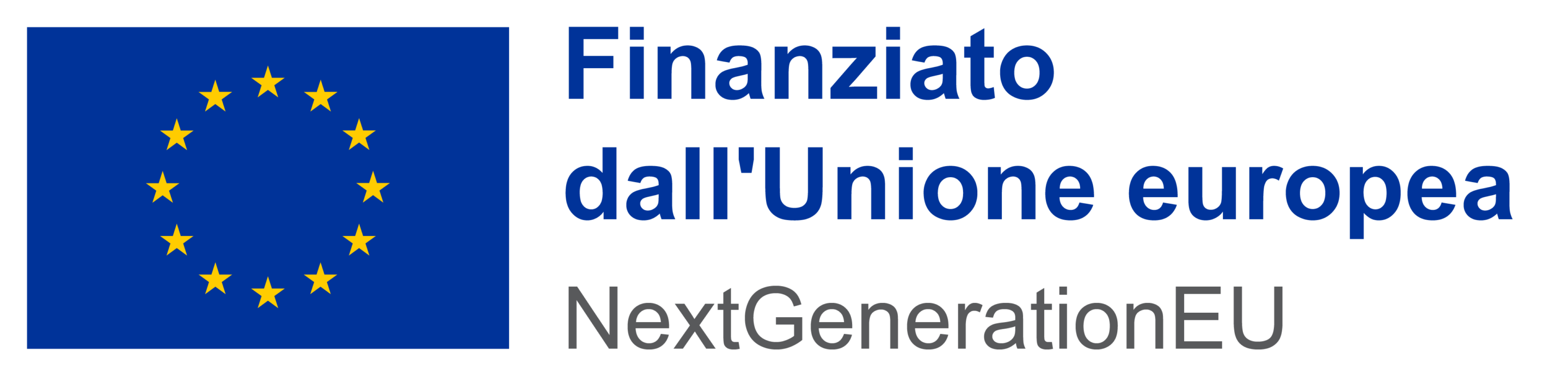 Logo NextGenerationEU - finanziato dall'Unione Europea